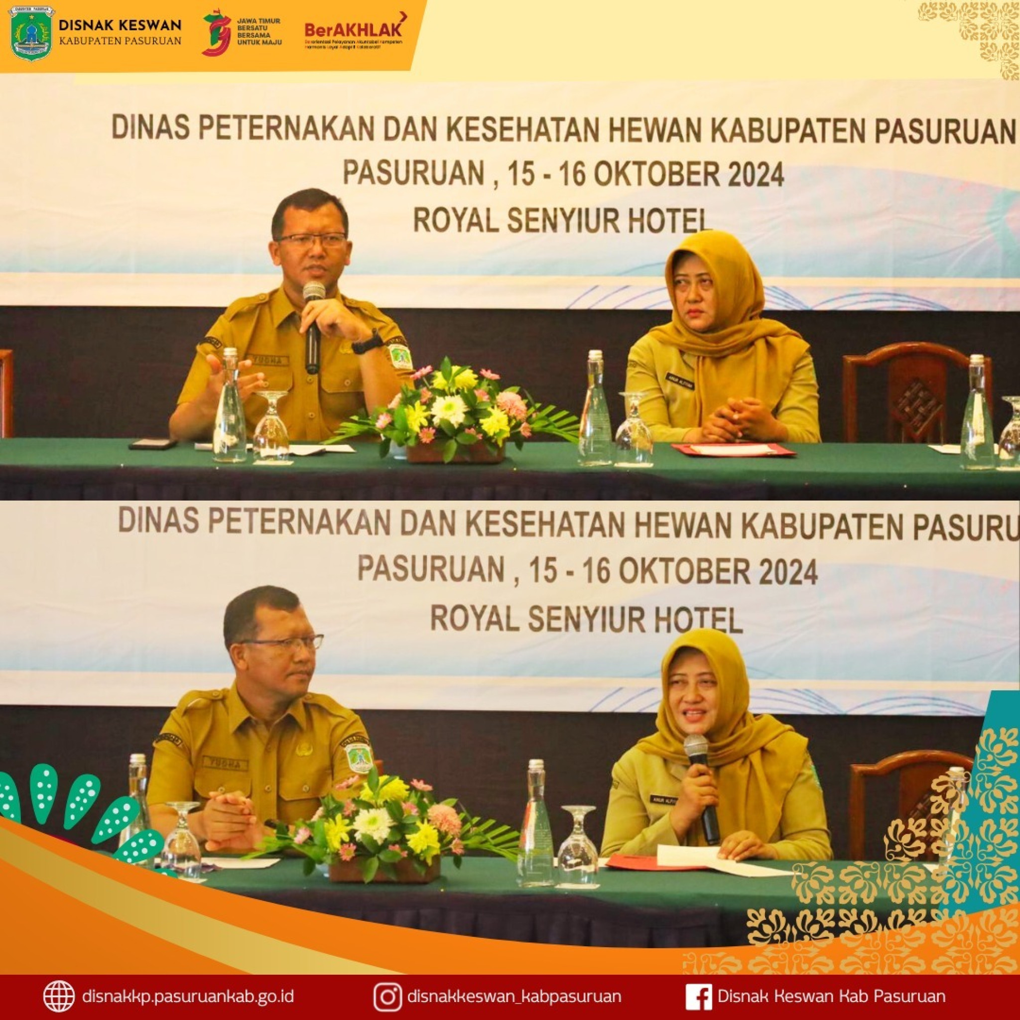 Bimbingan Teknis Olahan Hasil Peternakan, Hygine Sanitasi Makanan Bagi Penjamah PK5, dan Sertifikasi halal bagi pelaku usaha