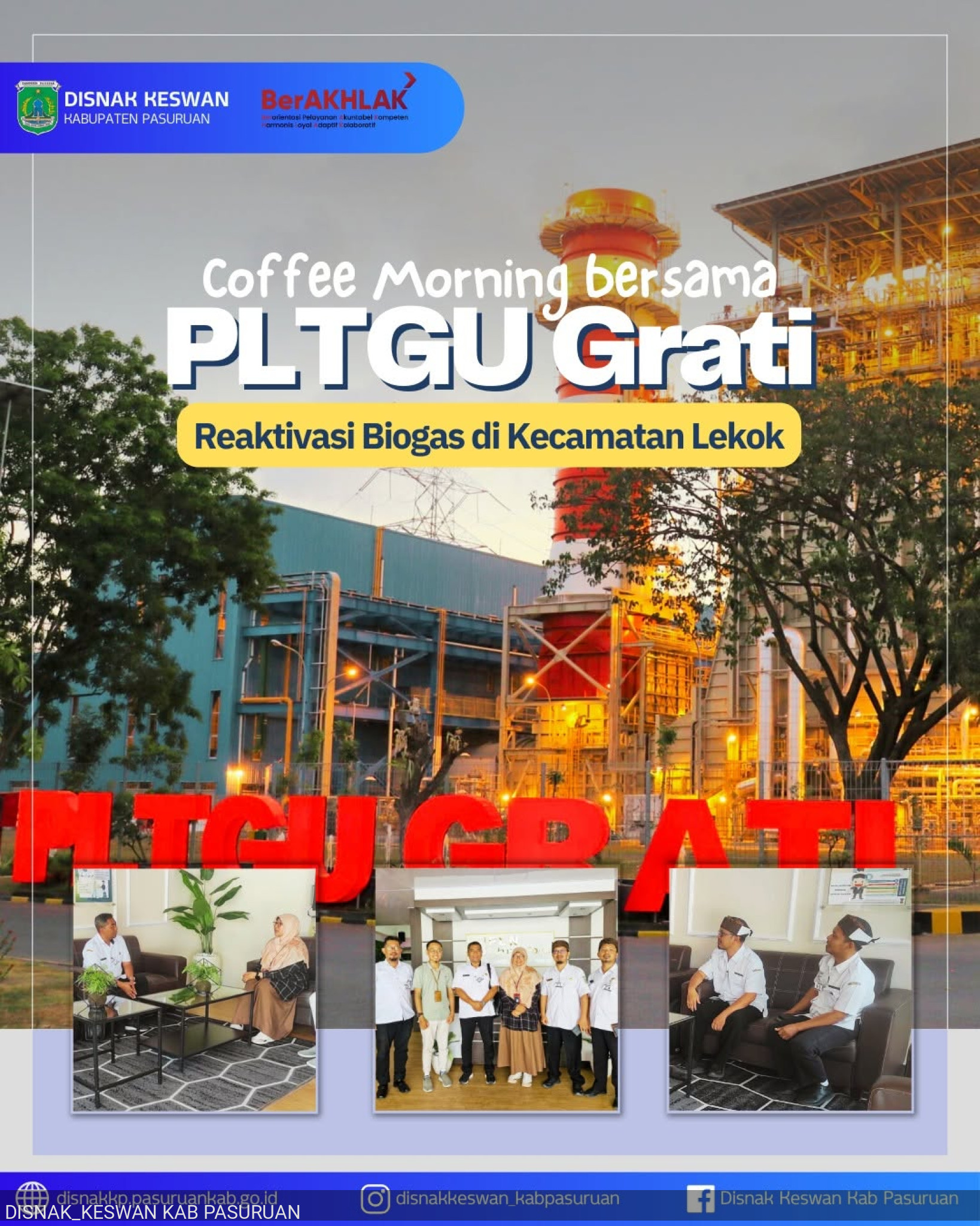 Coffe Morning Bersama PLTGU Grati