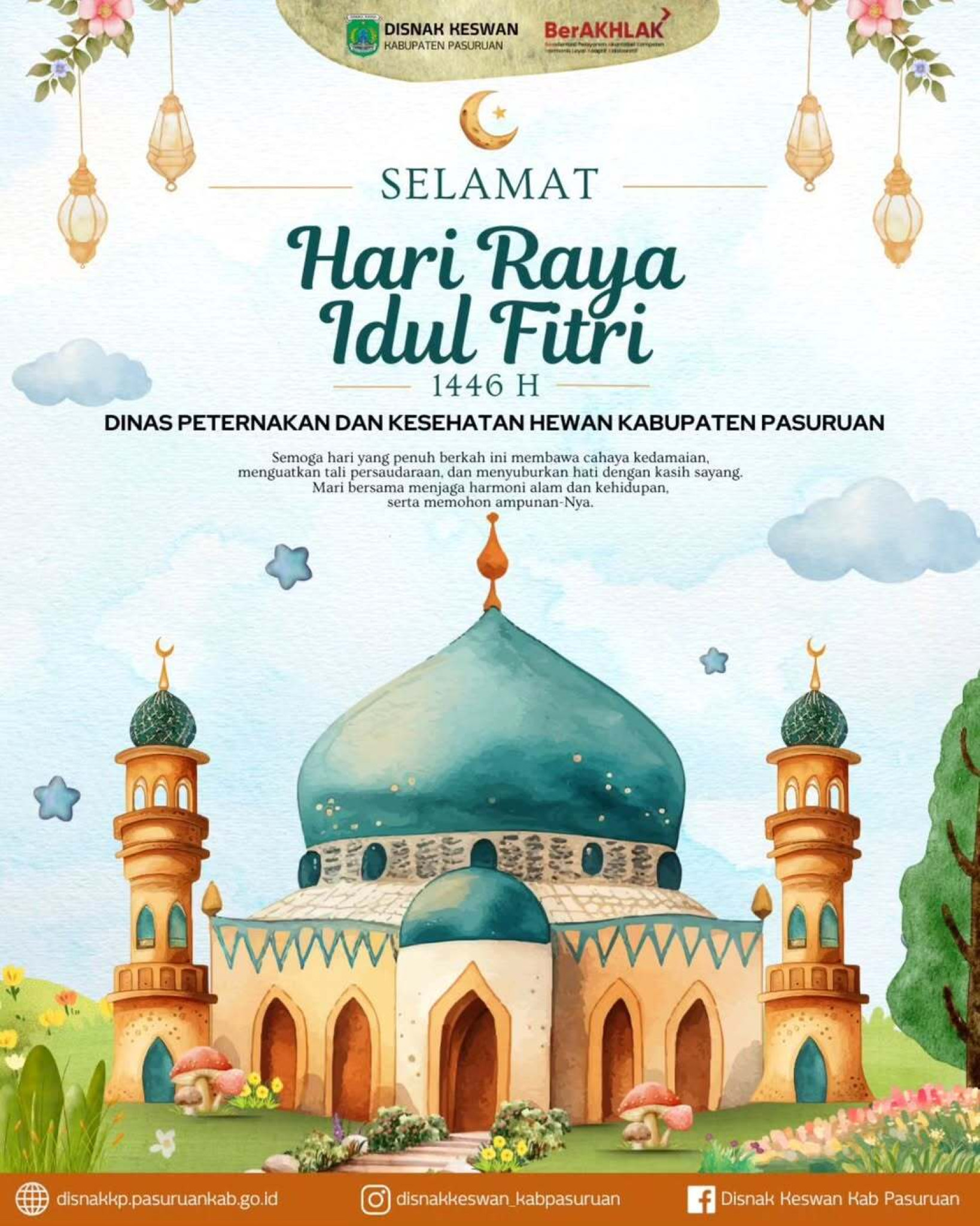 Selamat Hari Raya Idul Fitri 1446 H Tahun 2025